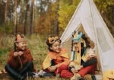 Craft Party in the woods