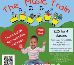 The Music Train classes for 0-5s