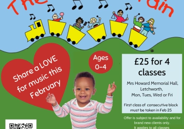 The Music Train classes for 0-5s