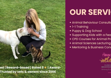 Hanne Grice – Clinical Animal Behaviourist & Trainer