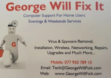 George Will Fix It Computer Services
