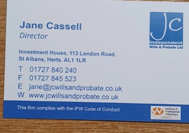 JC Independent Wills & Probate Ltd